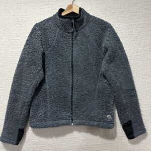Mountain Hard Wear Women's Blue Full Zip Fleece Jacket Size M/M USA‎ Made